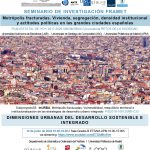 Seminario de Investigación FRAMET: Dimensiones Urbanas del Desarrollo Urbano Sostenible e Integrado.